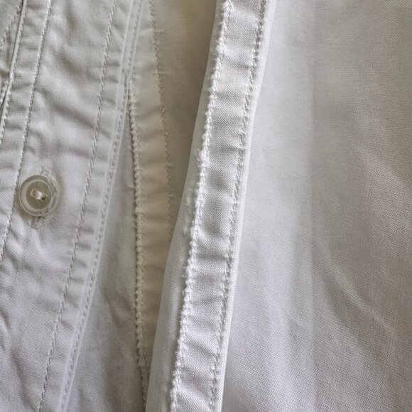 Vintage Louis Vuitton Women’s White Button-Down Shirt - Picture 13 of 16